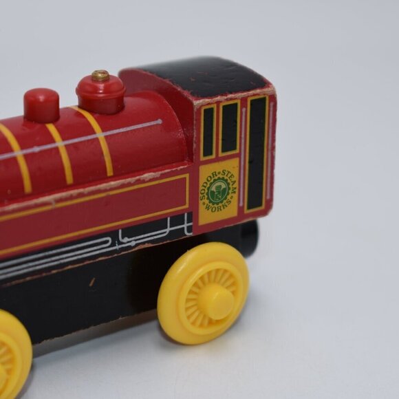 VICTOR - Learning Curve Thomas & Friends Wooden Railway Train Tank Engine 2003 - Picture 6 of 9